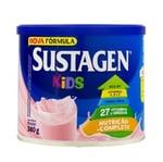 Complemento Alimentar Infantil Sustagen Kids morango, lata, 1 unidade com 380g
