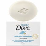 Sabonete Baby Dove Hidratação Enriquecida barra com 75g