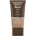 Protetor Solar Facial Episol Color FPS 30, pele morena mais, 1 unidade com 40g