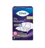 Fralda Geriátrica Tena Slip Noturna G, pacote com 7 unidades