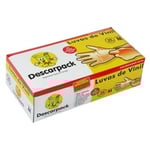 Luva de Vinil Não Estéril Descarpack M, com pó com 1 unidade