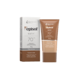 Protetor Solar Facial Episol Color FPS 70, pele morena, 1 unidade com 40g