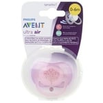 Chupeta Avent Ultra Air 0 a 6 meses, decorada, sortida com 1 unidade