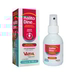 Antisséptico e Odorizante Bucal para Cães e Gatos Vansil Hálito Dine menta, spray com 100mL