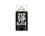 Body Spray Masculino Carolina Herrera 212 Vip Black Men 250mL