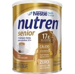 Complemento Alimentar Nestlé Nutren Senior Zero Adição de Açúcar café com leite, lata, 1 unidade com 740g