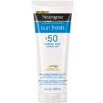 Protetor Solar Corporal Neutrogena Sun Fresh FPS 50, loção com 200mL