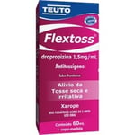 Flextoss 1,5mg/mL, caixa com 1 frasco com 60mL de xarope infantil + copo medidor