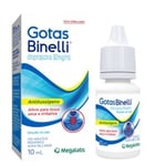 Gotas Binelli 30mg/mL, caixa com 1 frasco gotejador com 10mL de solução de uso oral