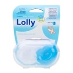 Chupeta Lolly Special 6+ meses, silicone, ortodôntica, sortido com 2 unidades + estojo transparente