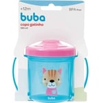 Copo para Treinamento Buba Baby 12+ meses, com alça, gatinho, sortido com capacidade de 180mL