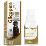 Glicopan Pet Vetnil para Cães, Gatos, Aves, Mustelídeos, Répteis e Roedores 30mL