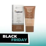 Protetor Solar Facial Episol Color FPS 30, pele morena com 40g
