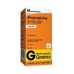 Dropropizina União Química 3mg/mL, caixa com 1 frasco com 120mL de xarope + copo medidor