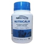 Nutricalm Nutripharme para Cães frasco com 30 comprimidos