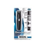 Kit Aparador de Pelos Wahl Groomsman bivolt, 9 itens