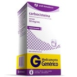 Carbocisteína Prati-Donaduzzi 50mg/mL, caixa com 1 frasco com 100mL de xarope adulto + copo medidor