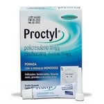 Proctyl 50mg/g + 10mg/g, caixa com 10 bisnagas com 3g de pomada de uso retal + 10 aplicadores