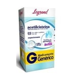 Acetilcisteína Legrand 20mg/mL, caixa com 1 frasco com 120mL de xarope infantil + copo medidor