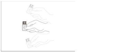 Ilustração para agitar o frasco de Otociriax