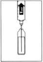 Ilutração para extração de 1ml de lectrum da ampola