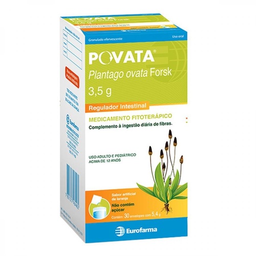 3,5g/g, caixa com 10 envelopes com 5,44g de granulado efervescentes