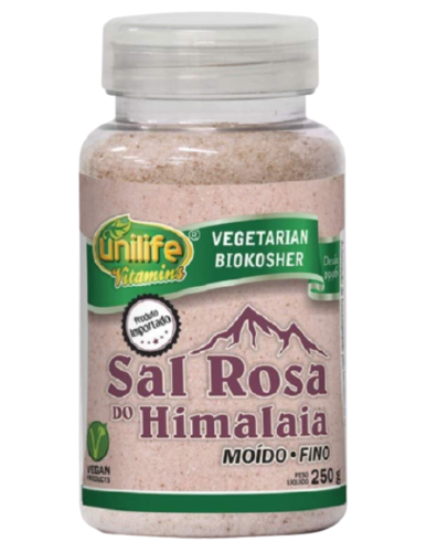 Sal Rosa do Himalaia Refinado Unilife sachê com 5Kg