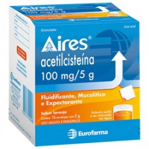 Aires 20mg/mL, caixa com 1 frasco com 120mL de xarope + copo medidor