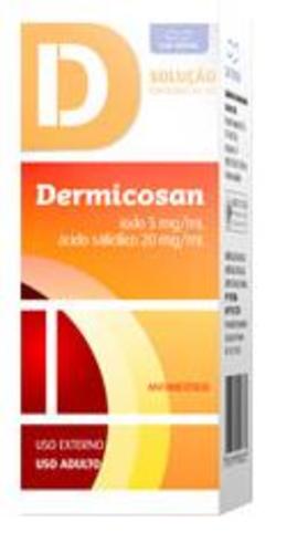 2,5mg/mL + 20mg/mL + 20mg/mL, caixa com 1 frasco com 60mL de solução de uso dermatológico