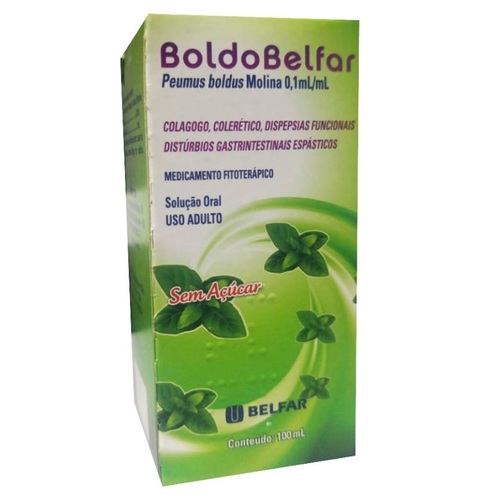 Imagem de Boldo Belfar 10mg/mL, flaconete com 10mL de solução de uso oral