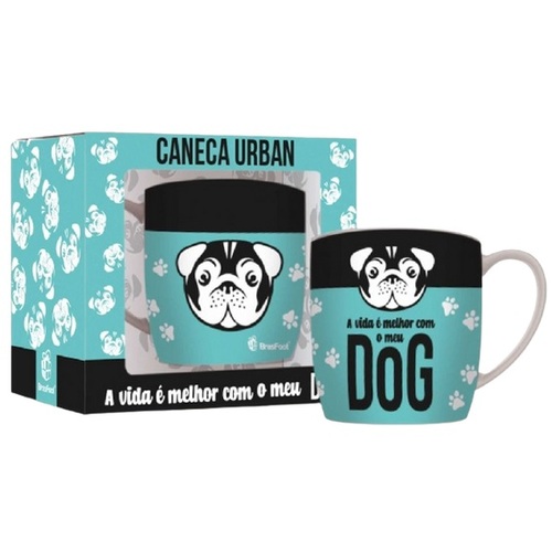 Imagem 1 do produto Caneca de Porcelana Brasfoot Urban