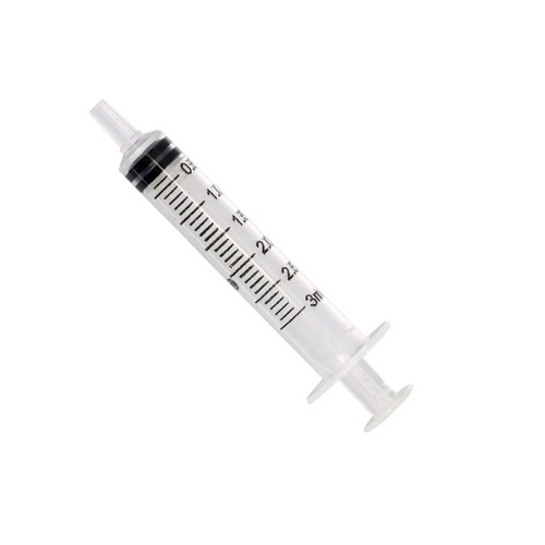 Seringa Descartável Procare Hipodérmica Luer Slip sem agulha, 100 unidade com capacidade de 5mL