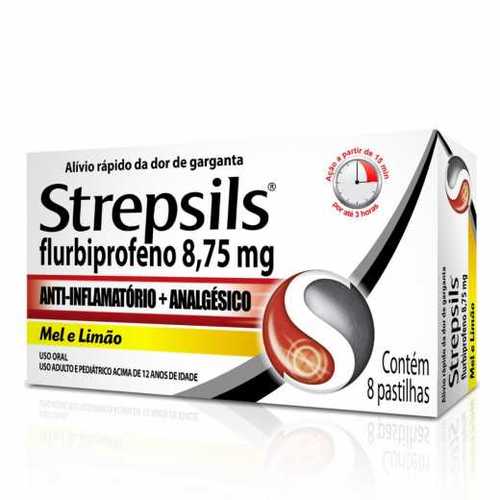 Imagem de Strepsils 8,75mg, caixa com 24 pastilhas, mel e limão (embalagem múltipla)