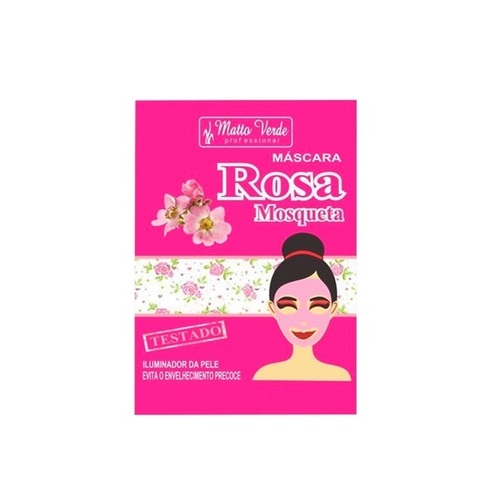 Máscara Facial Matto Verde Rosa Mosqueta bisnaga com 50g