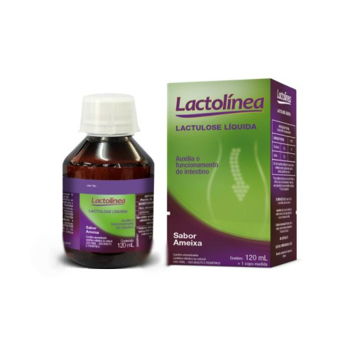 Lactolínea 667mg/mL, frasco com 120mL de solução de uso oral + copo medidor, sabor salada de frutas