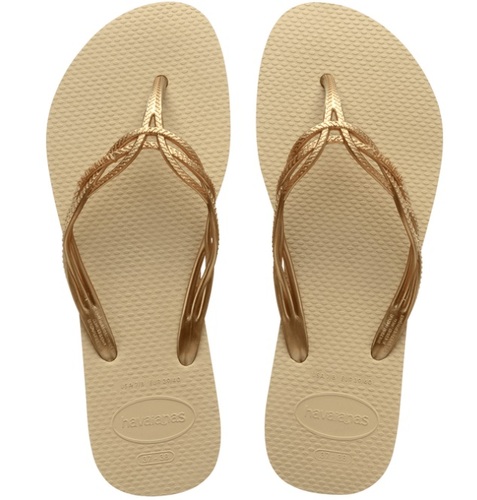 Chinelo Feminino Havaianas Flash Sweet nº 35/36, cinza aço