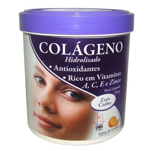 Colágeno Hidrolisado - Health Labs 500mg, 90 cápsulas