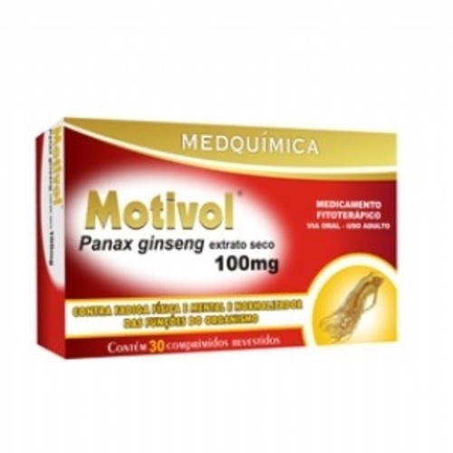 Motivol 100mg, caixa com 60 comprimidos