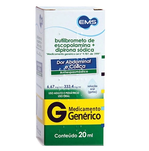 10mg/mL, caixa com 1 frasco gotejador com 20mL de solução de uso oral