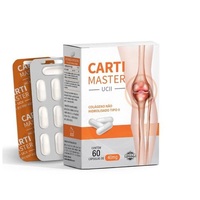 Carti Master Colágeno Tipo II e Ácido Hialurônico Com 30 Cápsulas Softgel