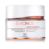 Creme Antissinais Natura Chronos 45+ Firmeza e Radiância Dia com menor  preço | CR