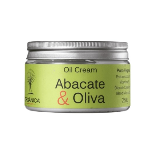 Imagem de Hidratante Orgânica Oil Cream abacate e oliva com 250g