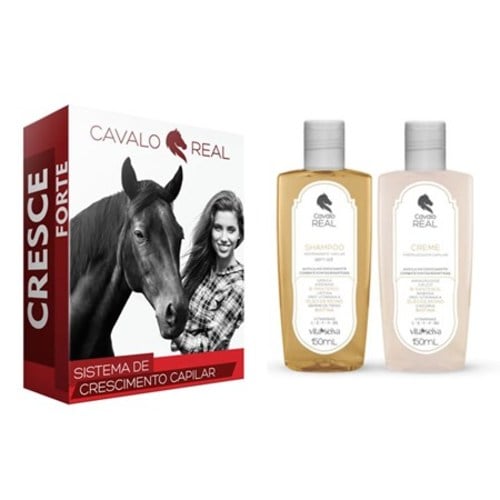 Imagem de Kit Cavalo Real Sistema de Crescimento Capilar com 150mL cada