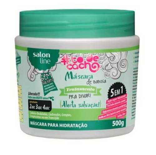 Imagem de Máscara de Babosa Salon Line Tô de Cacho 500g