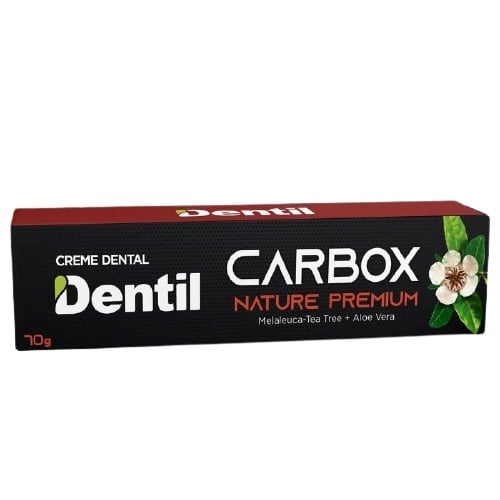 Imagem de Creme Dental Dentil Carbox Nature Premium malaleuca com 70g