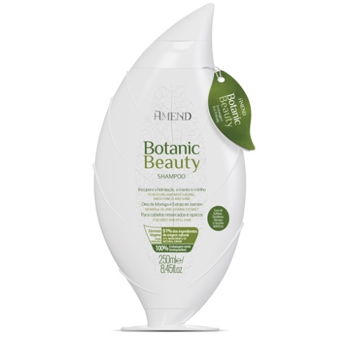 Imagem de Shampoo Amend Botanic Beauty Óleo de Moringa e Extrato de Jasmim 250mL