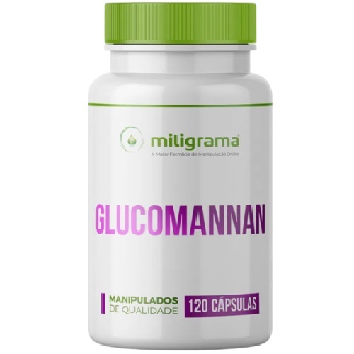 Imagem de Glucomannan Miligrama frasco com 120 cápsulas