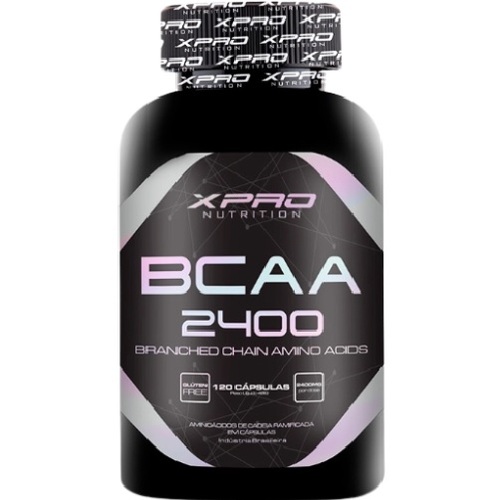 Imagem de BCAA 2400 XPro Nutrition frasco com 120 cápsulas