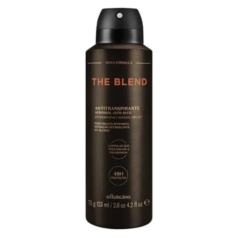 Imagem de Desodorante Antitranspirante The Blend O Boticário aerossol, 1 unidade com 125mL