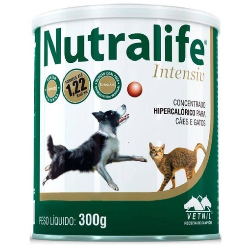 Imagem de Nutralife Intensiv Vetnil para Cães e Gatos lata com 300g